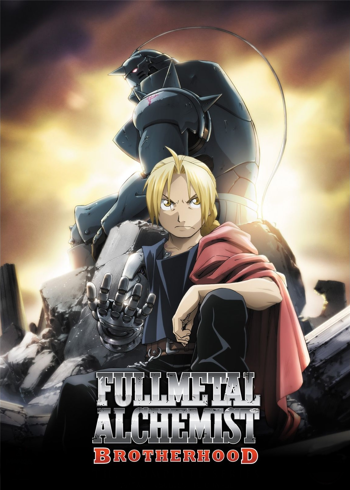 Fullmetal Alchemist Brotherhood poster art